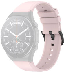 RMPACK Xiaomi Watch S1 / Watch S1 Active Óraszíj Pótszíj Szilikon Szíj Nature Type Rózsaszín