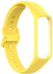 RMPACK Samsung Galaxy Fit 2 Óraszíj SM-R220 Pótszíj Szilikon Sport Style Szíj Sárga