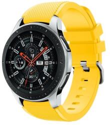 R-Mobile Pack Szilikon Óraszíj - Pótszíj Samsung Galaxy Watch 46mm - Sport Style Series Sárga