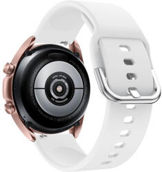 RMPACK Webshop RMPACK Samsung Galaxy Watch 3 41mm Óraszíj Pótszíj Okosóra Szíj Szilikon Nature Fehér