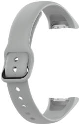 RMPACK Samsung Galaxy Fit SM-R370 Szilikon Pótszíj Óraszíj Elegant Series Szürke