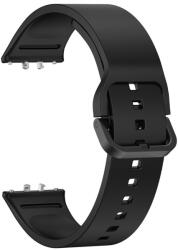 RMPACK Samsung Galaxy Fit3 Óraszíj Pótszíj - Szilikon Óraszíj Soft Fekete