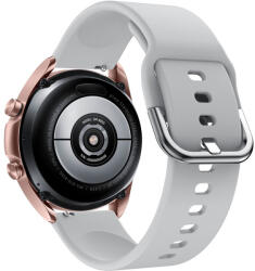 RMPACK Webshop RMPACK Samsung Galaxy Watch 3 41mm Óraszíj Pótszíj Okosóra Szíj Szilikon Nature Szürke