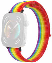 RMPACK Huawei Watch Fit 3 Szíj Szövet Óraszíj - Pótszíj Magic Tape Style MultiColor