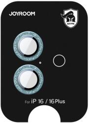 JOYROOM JR-MSF0301 üvegfólia iPhone 16/16 Plus lencsékhez - zöld