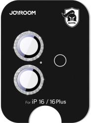 JOYROOM JR-MSJ0272 védőüveg iPhone 16/16 Plus lencsékhez - ezüst üvegfólia
