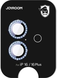 JOYROOM JR-MSJ0273 üvegfólia iPhone 16/16 Plus lencsékre - kék