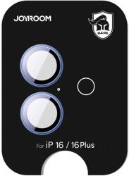 JOYROOM JR-MFY0257 védőüveg iPhone 16/16 Plus lencsékhez - kék üvegfólia
