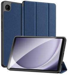 Samsung Tab A9 (8.7) SM-X110 / X115, mappa tok, Trifold, Dux Ducis Domo, sötétkék - mobilkozpont