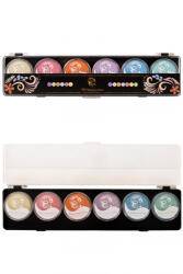PXP Professional Colours PXP 6 UV Pasztell-Metál szín paletta + 1 db ecsettel 6x10gr