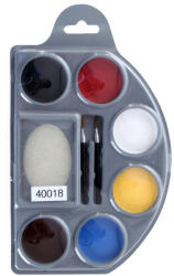 PXP Professional Colours PXP - Goodmark 6 alapszín paletta szivaccsal és 2 ecsettel