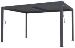 G21 Bioklimatikus pergola G21 Austin 4x3 m, antracit, alumínium (BP-G21-4X3M)