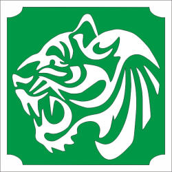 Mk Kreatív 5x5 cm-es Csillám tetoválás sablon - Tigris 459 (Mk5459)