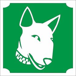 Mk Kreatív 5x5 cm-es Csillámtetoválás sablon - Bullterrier 253 (Mk5253)