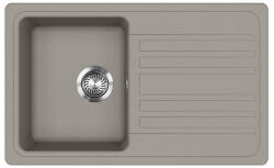 Evido Home 45S gránit mosogató, forgatható kivitel, 765 x 460 mm /platina/ (HOME 45S PLATINA)