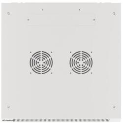 Lanberg WF01-6618-10S 19" 18U SZÉL: 600mm MÉLY: 600mm MAG: 907mm lapraszerelt üvegajtós szürke fali rack szekrény (WF01-6618-10S) - bestbyte