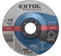 Extol Premium vágókorong acélhoz, 115×0, 8×22, 2mm (8808150)