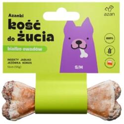 AZANKI Os pentru caini cu insecte si cocos S/M 12cm