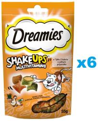 Dreamies ShakeUps Multivitamins 6x55g recompense pisici