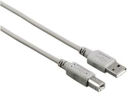 Hama Cablu Hama 200901, USB - USB B, 3 m (Gri) (Hama 200901)