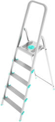 Colombo New Scal S107A05W Libellula 4+1 fokos alumínium létra (179043)