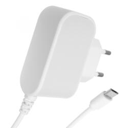 Somogyi Elektronic SA 2000MU hálózati adapter, microUSB, 1 méter vezeték, 2 A, 5 V, fehér