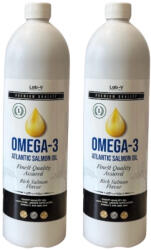 Lab-v Ulei de somon Omega-3 pentru câini și pisici 2x1l