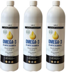 Lab-v Ulei de somon Omega-3 pentru câini și pisici 3x1l