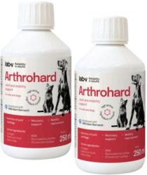 Lab-v Arthrohard 2x250ml Supliment pentru susținerea articulațiilor la câini și pisici