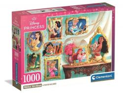Clementoni 1000 db-os Compact puzzle - High Quality Collection - Diesney Hercegnők (37046)