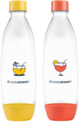 SodaStream FUSE DUO palack, narancs-citrom 2x1L