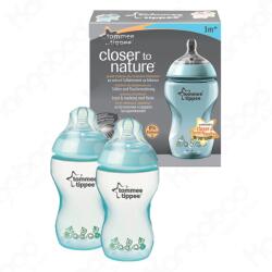 Tommee Tippee Closer to Nature cumisüveg duo - 0 hó+ - 260 ml