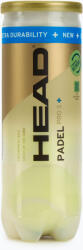 HEAD Padel Pro S+ padel labdák 3 db. sárga