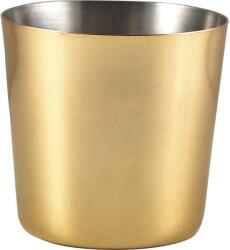 GenWare Szervírozó tál rozsdamentes acél, magasság: 85 mm, átmérő: 85 mm, arany - gastrozone - 8 164 Ft