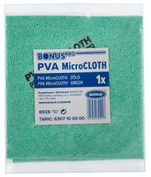 Bonus Törlőkendő, univerzális, 40x34 cm, BONUS PVA MicroCLOTH, zöld (KHT1293) (KHT1293)