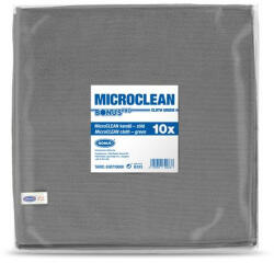 Bonus Törlőkendő, univerzális, 10 db, 32x32 cm, BONUS MicroCLEAN, szürke (KHT1298)