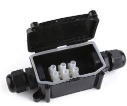 OPTONICA 2 utas fedeles kötődoboz reflektrokhoz 0, 5-2, 5mm2 IP68 6643 (6643)