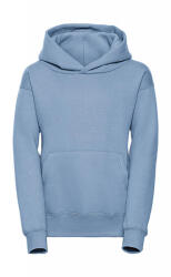 Russell Gyerek kapucnis hosszú ujjú pulóver Russell Europe Kids' Hooded Sweat L (128/7-8), Ég kék