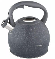 Klausberg KB-7267 Teáskanna, Sípszóval, Fekete Matt, 3.0L