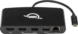 OWC Dock Thunderbolt 3 mini Dock 5 Port 2 x HDMI 4K60 USB 3 USB 2 1GB Network (OWCTB3MDK5P)