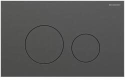 Geberit Clapeta de actionare Geberit Sigma40 Slim crom-negru finisaj periat (115.628.QD.1)