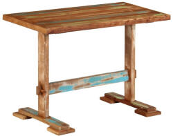 vidaXL tömör újrahasznosított fa étkezőasztal 110x55x78 cm (VD374903)