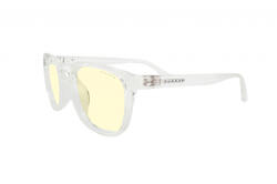 GUNNAR Компютърни очила GUNNAR Oakland Crystal, Amber, Бял