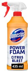 Domestos Power Foam Citrus Blast WC és fürdőszoba tisztító hab 435 ml - bevasarlas