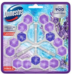 Domestos Power 5 Lavender WC frissítő blokk 3 x 50 g - bevasarlas