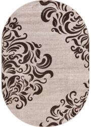 Delta Carpet Covor Oval, 160 x 230 cm, Maro, Mira 24031/243 (MIRA-24031-243-O-1623) Covor