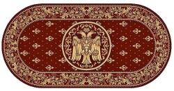 Delta Carpet Covor Bisericesc Oval, 80 x 150 cm, Rosu, Lotos 15077/210 (LOTUS-15077-210-O-0815) Covor