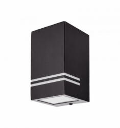 OMU Lighting SPK-GU10-IP44-S1-F 1xGU10 spot kültéri fali lámpa szögletes lefele világít fekete IP44 (SPK-GU10-IP44-S1-F)