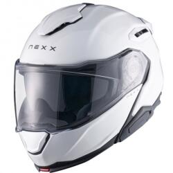 NEXX Helmets X. Lifetour Plain felnyitható motoros bukósisak matt fehér