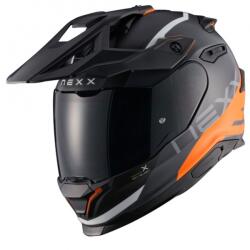 NEXX Helmets Y. TRAVL Quest enduro motoros bukósisak matt narancssárga